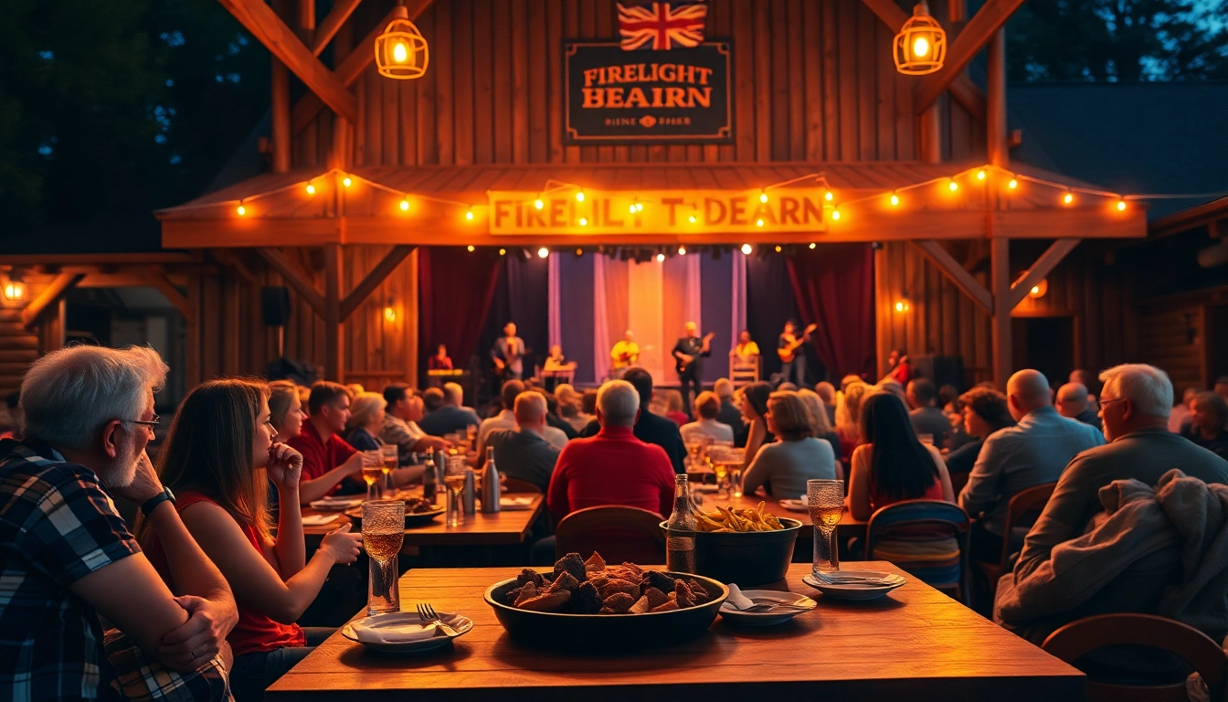 Enjoy Firelight Barn Sing, Dance & Dine Adventure Experience