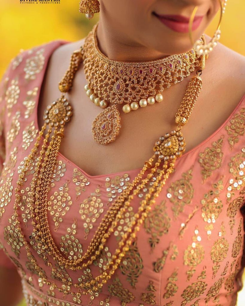 Gold Ragdoll necklace