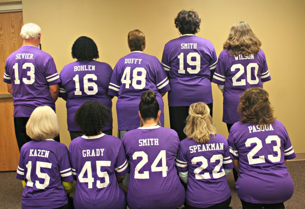 Team uniforms and event merchandise printing